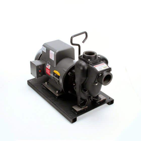 Banjo 2 Cast Iron Pump w 50 HP Single Phase Electric Motor 234PIE51